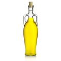 Glass amphorae with two handles - clear glass 750ml