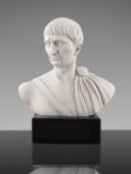 Busto del emperador romano de Trajano