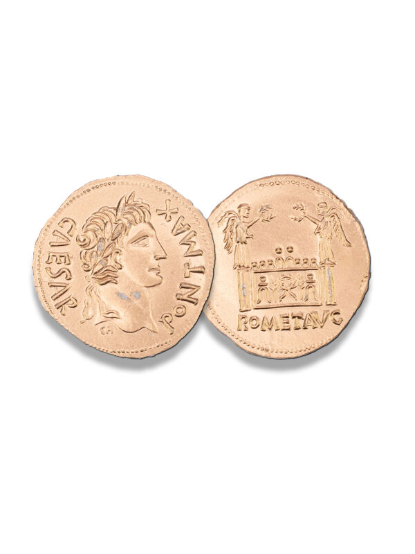 Augustus As of LYON- hand embossed gold colors