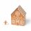 Design your own gingerbread house postcard