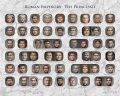 Serie de emperadores romanos Póster de la vida real 50x40cm