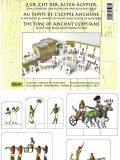 Paper craft sheet In the time of the ancient Egyptians