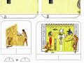 Paper craft sheet In the time of the ancient Egyptians