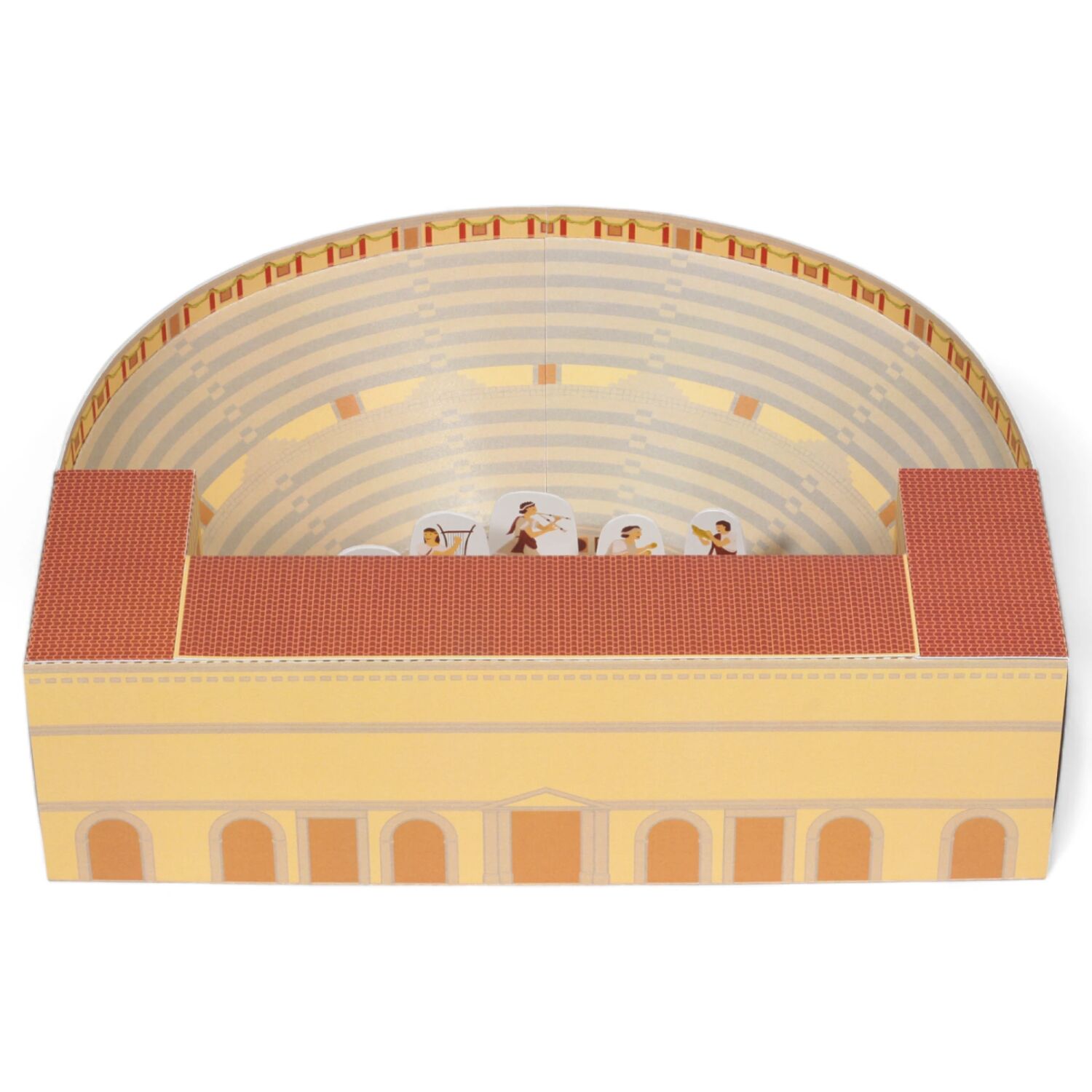 Römisches Theater Bastelbogen für Kinder | Römer Shop - Der Römer Sho