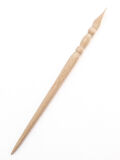 stylus beech wood, stylus fagus 17cm, turned wooden stylus