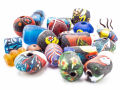 Mezcla de piedras de vidrio, 25 piezas mezcla de colores para collares
