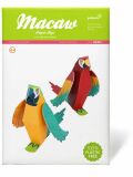 Macaw parrot craft sheet