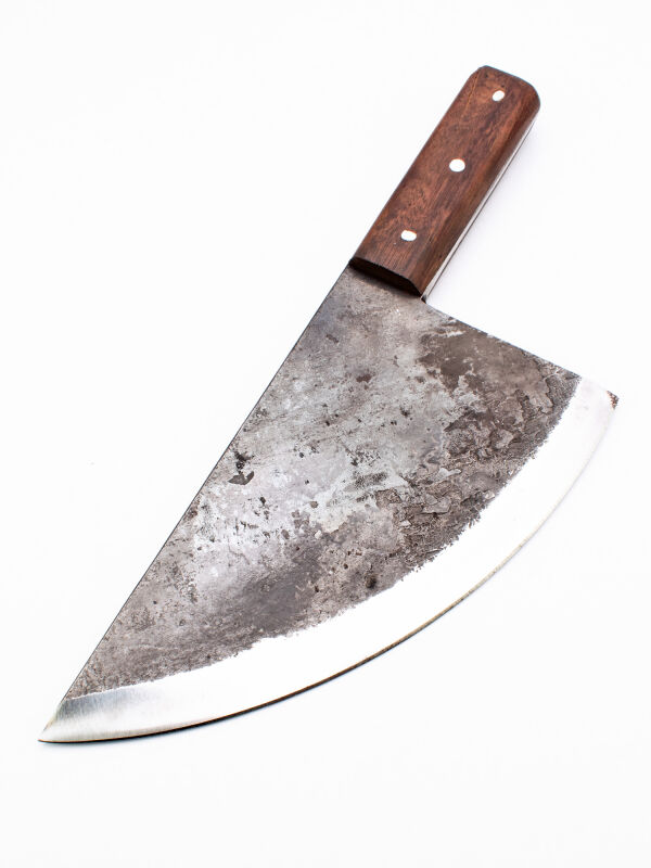 Messer römisches Wiegemesser mit Holzgriff