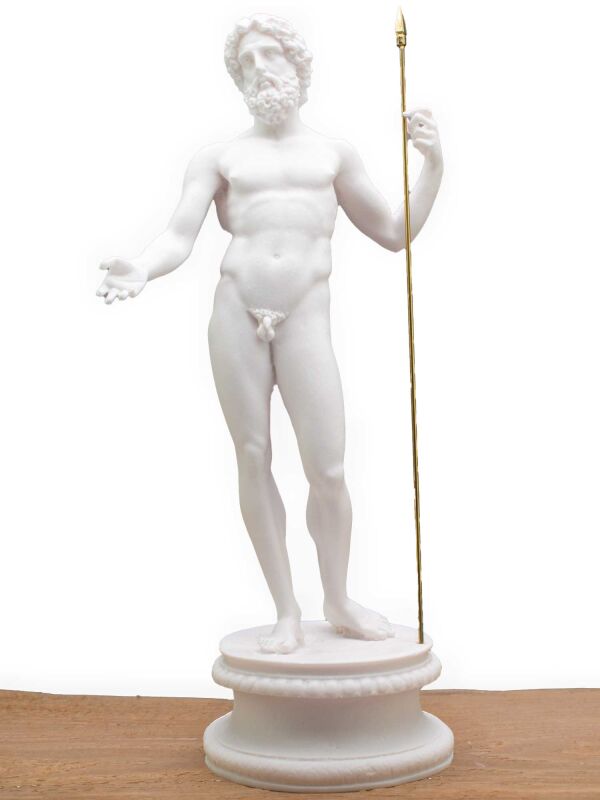Estatua Júpiter - Zeus escultura 30cm