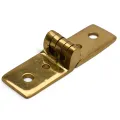 Box with 5-finger Roman hinge - brass