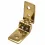 Box with 5-finger Roman hinge - brass