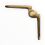 Box with 5-finger Roman hinge - brass