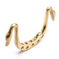 Box handle duck - brass