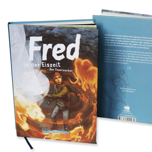 Fred in der Eiszeit - Hardcoverbuch - archäologische Abenteuer