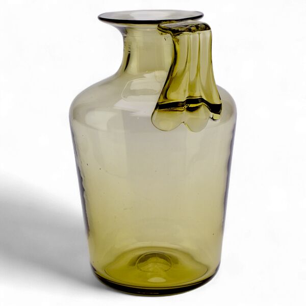 Cruche à une anse en verre romain