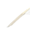 Plumín de escritura blanco, plumín de caligrafía, pluma real lista para escribir, pluma de ganso penna scriptoria