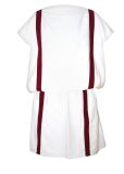 Tunic with red clavi stripes - light re-enactment fabric