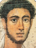 Portrait of a mummy of a young man