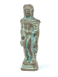 Estatua Mercurio - Hermes, color bronce, 14cm, deidad...