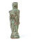 Estatua Mercurio - Hermes, bronce, 14cm, deidad griega romana de los comerciantes y mensajeros de los dioses