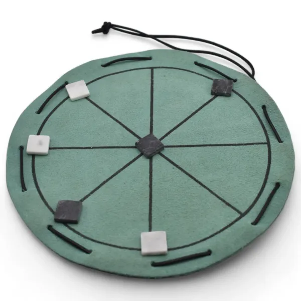 Round mill roman replica Green
