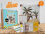 Mosaic craft set Oasis with palm trees – Green tranquillity 17x17cm