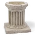 Roman column as a tea light holder