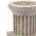 Roman column as a tea light holder