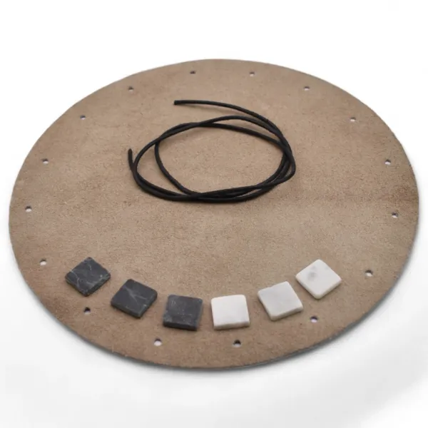 Rundmühle Bastelset - römisches Kreativ Set Beige
