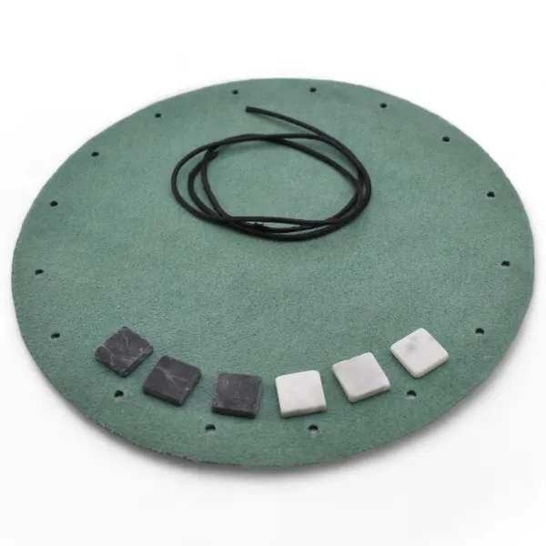 Round mill craft set - Roman creative set Green
