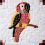 Large Tropical Parrot Mosaic Craft Kit (17 x 17 cm)