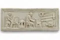 Relieve de herrería antigua, decoración de...
