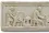 Relief « Ancienne forge », décoration murale romaine antique, 22 x 8,5 cm
