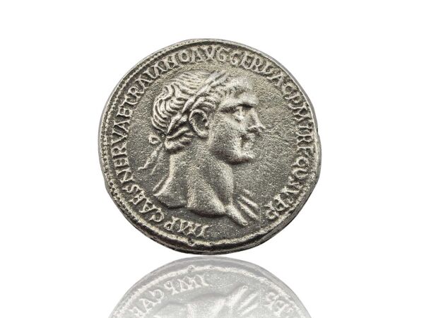 Trajan Sesterz - antigua réplica de las monedas del...