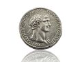 Trajan Sesterz - antigua réplica de las monedas del emperador romano