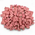 Mosaic tiles Byzantic cherry red - 10x10x4mm -200g