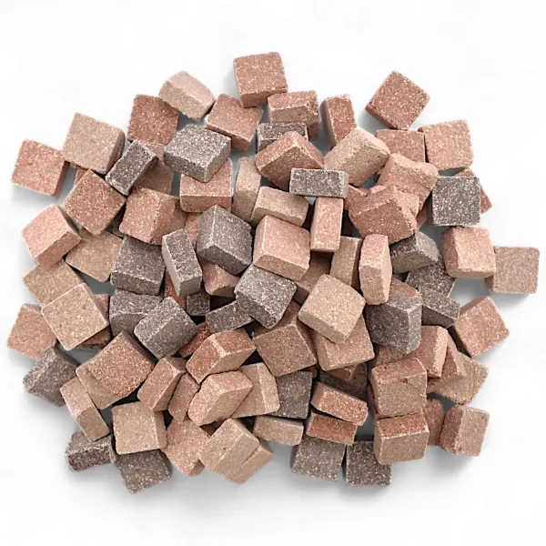 Mosaic stones Byzantic drift wood mix - 10x10x4mm -200g