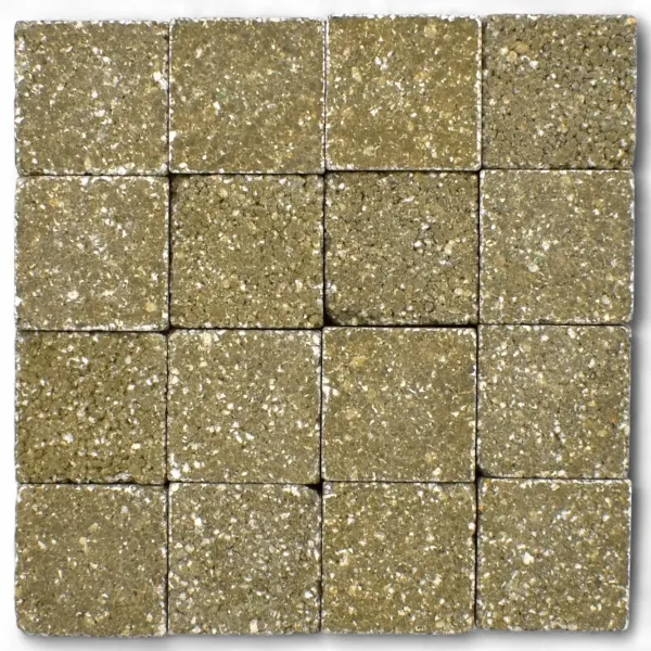 Mosaiksteine Byzantic Olivgrün - olive 10x10x4mm