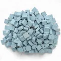 Mosaic tiles Byzantic light blue - 10x10x4mm -200g
