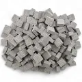 Mosaiksteine Byzantic Grau - grey 10x10x4mm