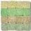 Mosaic stones Byzantic jungle mix - 10x10x4mm -200g
