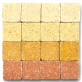 Mosaic stones Byzantic beach mix - 10x10x4mm -200g