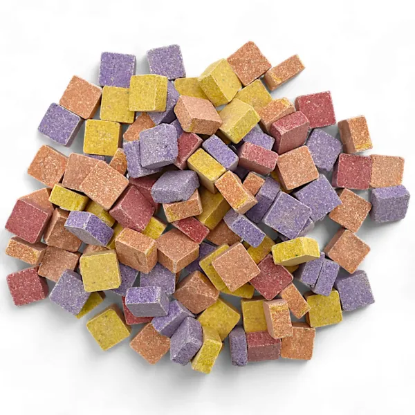 Mosaic stones Byzantic bubble guml mix - 10x10x4mm -200g
