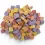 Mosaic stones Byzantic bubble guml mix - 10x10x4mm -200g