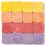 Mosaic stones Byzantic bubble guml mix - 10x10x4mm -200g