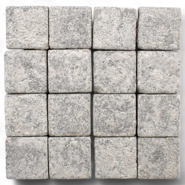 Mosaiksteine Byzantic Silber - silver 10x10x4mm