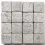 Mosaiksteine Byzantic Silber - silver 10x10x4mm