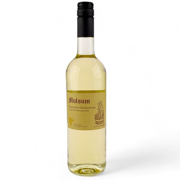 Mulsum Roman wine, vino aromatizado de los romanos - receta de Apicius