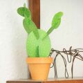 Mini Cactus Garden Papercraft Kit