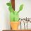 Mini Cactus Garden Papercraft Kit